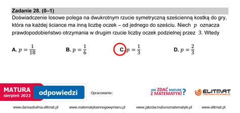 Jak zdać maturę z matematyki Odpowiedzi zadanie zadania otwarte