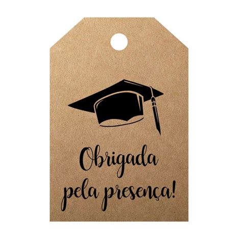 Tag Para Formatura 50un Elo7 Produtos Especiais