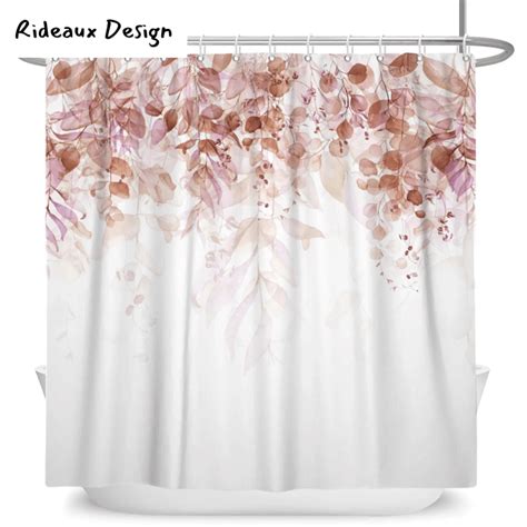 Rideaux De Douche Roses Rideaux Design