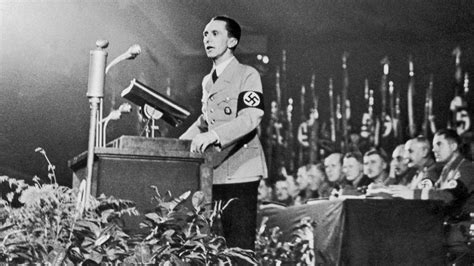 Goebbels Y El D A Que Alemania Empez A Perder La Guerra