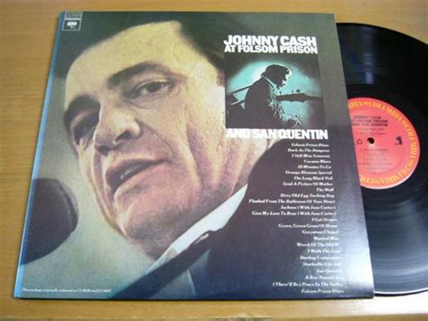 Lp Johnny Cashat Folsom Prison And San Quentin