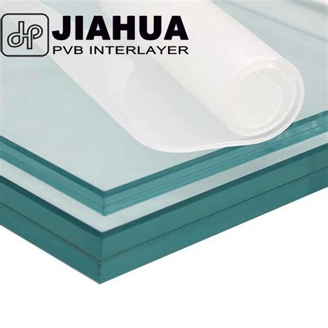 Clear Jiahua PVB Interlayer For Laminated Safety Glass PVB Interlayer