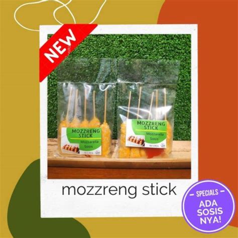 Jual Mozzreng Stick Isi Sosis Mozarella Stick Frozen Food Shopee