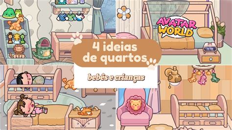 4 IDEIAS de quartos para bebês a NOVA ATUALIZAÇÃO Avatar World