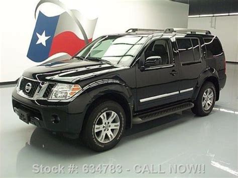 Sell Used Nissan Pathfinder Silver X Pass Htd Leather K Texas