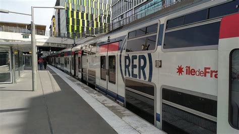 RER A MI2N ALTEO IDF en gare de Nanterre Université YouTube