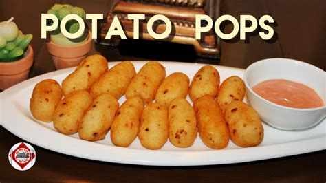 Potato Pops Easy Potato Garlic Snack Saeeda S Cookbook Youtube