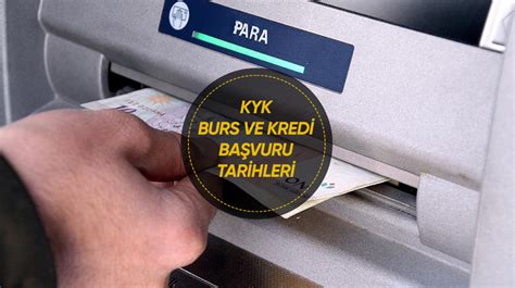 KYK burs başvuruları ne zaman başlıyor 2023 KYK burs başvurusu nasıl