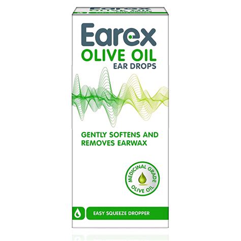 Earex Olive Oil Drops 10ml - Natural Earwax Removal Solution – Windmill ...