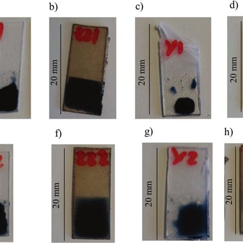 Photographs Of Pristine Pedot Pss Films On Substrates Of A Pp B