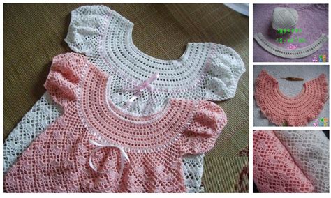 Precioso Vestido En Crochet Para Ni As Manualidades Diy