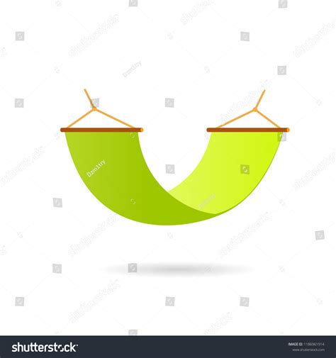 Hammock Icon Clipart Image Isolated On Stock Vector (Royalty Free ...