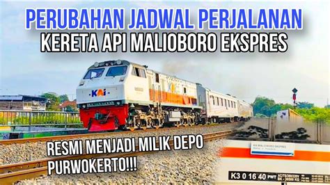 KERETA MALIOBORO EKSPRES RESMI BEROPERASI SETIAP HARI NAMUN MENGALAMI