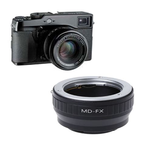 MD FX Mount Adapter Ring For Minolta MD SR Lens To Fujifilm X Mount