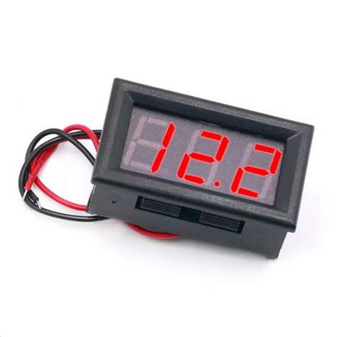 Jual VoltMeter Digital Mini DC 4 30V 2 Kabel Shopee Indonesia