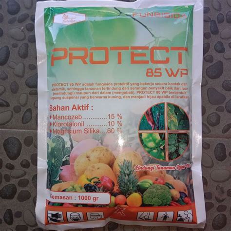 PROTECT 85WP Fungisida Pengendali Jamur Netto 1 Kg Lazada Indonesia