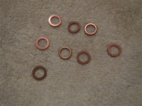 Nos 1985 1986 1987 Ford Ranger Bronco Ii 23 Diesel Fuel Injector Nozzle Washers Ebay