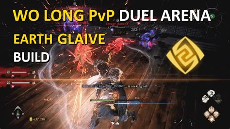 The STRONGEST Glaive Build Wo Long PvP Duel Arena YouTube