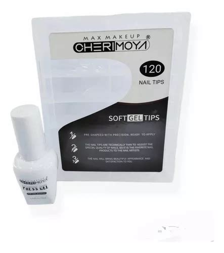 Pack Tips Soft Gel Coffin Corto Press Gel L Quido Cherimoya Cuotas