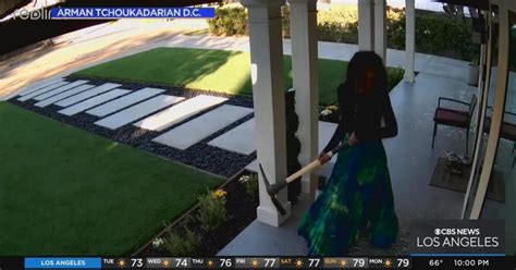 Woman Smashes Windows Of Pasadena Home With Pickaxe Terrifying