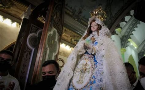 Feligreses festejan a la Virgen del Valle con fe y devoción El