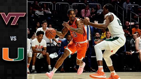 Virginia Tech Vs Miami Basketball Highlights 2018 19 YouTube