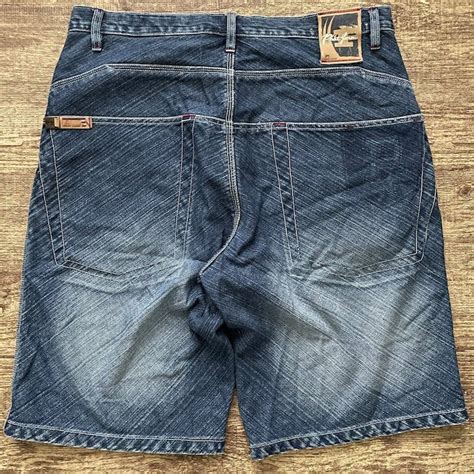 Vintage Vintage Phat Farm Baggy Wide Leg Y2k Jean Shorts Jnco 36 Grailed