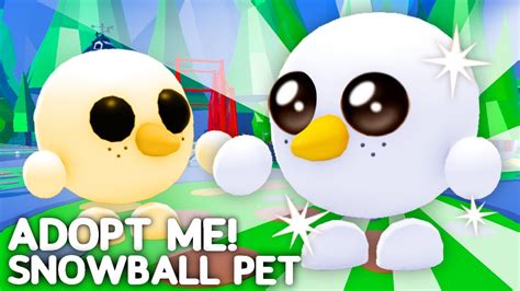 Adopt Me Snowball Pet Update Christmas Update Adopt Me New Pets