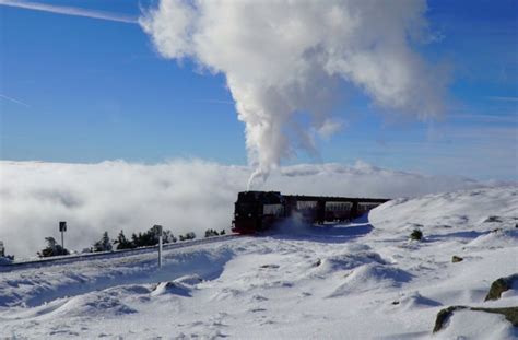 Brockenbahn Historische Dampffahrt Auf Den Brocken Im Harz