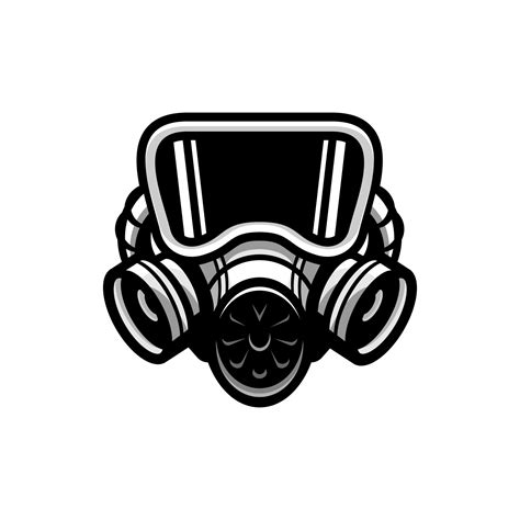 Gas Mask Vector 23472687 Vector Art At Vecteezy