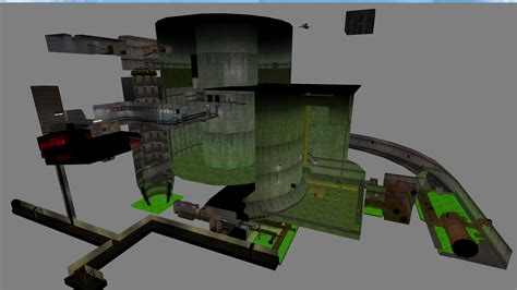 Half Life Map Chapter 6 Blast Pit Life Map Half Life Life