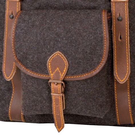 AKAH Wanderrucksack Büffel Leder mit Loden 15 L kaufen