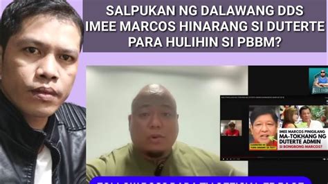 Salpukan Ng Kapwa Dds Sinisisi Si Duterte Imee Hinarang Si Duterte Na