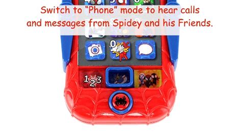 Ekids Spidey And His Amazing Friends Toy Phone For Toddler