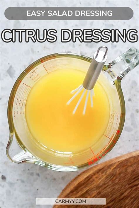 Citrus Salad Dressing Artofit