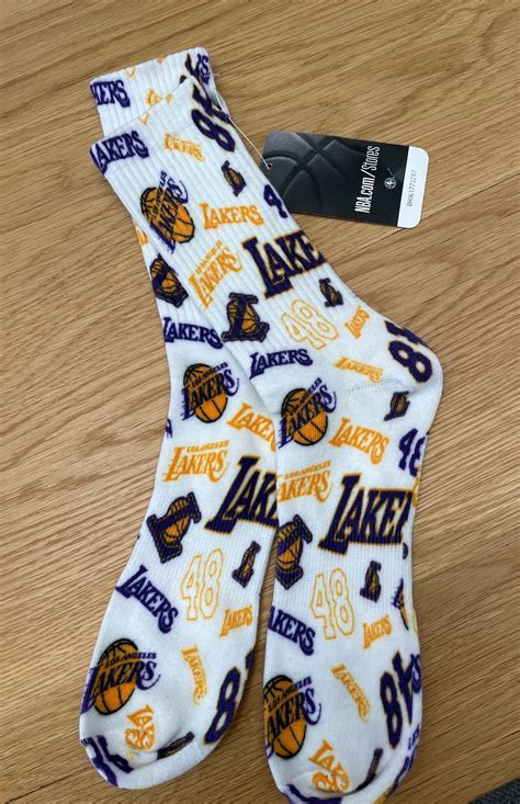 La Lakers Socks Etsy