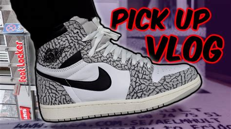 Air Jordan High White Cement Pick Up Vlog Review On Feet Youtube