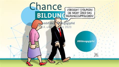 Bildungsgipfelchen Von Harm Bengen Politik Cartoon Toonpool