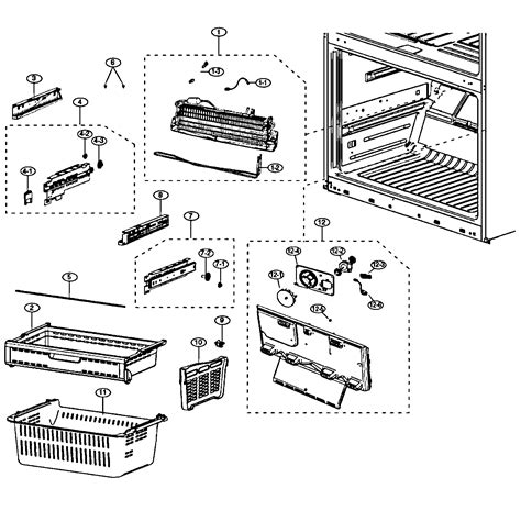 Samsung Rf4287hars Parts Diagrams And Error Codes Expert Qanda