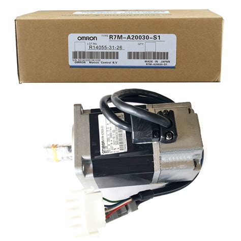 New In Box OMRON R7M A20030 S1 OMRON R7MA20030S1 Servo Motor EBay