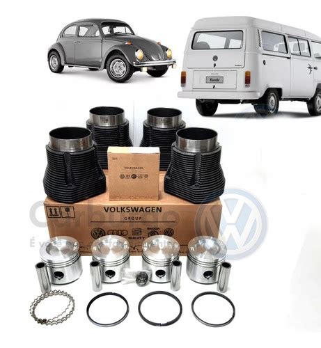 Kit Motor Camisa Pist O Anel Original Vw Fusca Kombi