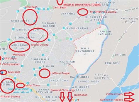 Karachi Lockdown Maps Of Coronavirus Hotspot Areas And Districts