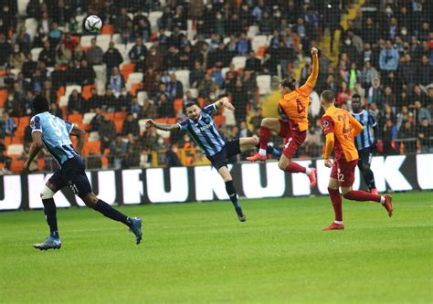 Adana Demirspor Galatasaray maçından fotoğraflar Son Dakika Spor