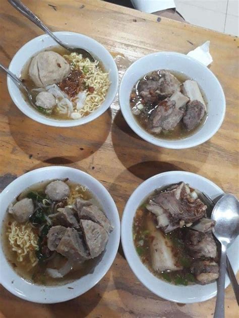 Menu at Bakso Rusuk Samanhudi Tanjung Duren restaurant, West Jakarta, 1