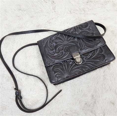 Patricia Nash Bags Patricia Nash Lanza Tooled Crossbody Bag Poshmark