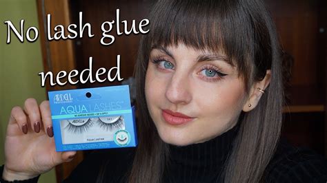 Ardell Aqua Lashes Water Activated False Eyelashes Youtube