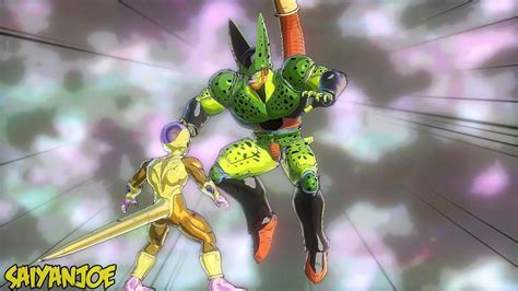 Cell Absorbs Frieza Golden Cell Vs Jiren Dragon Ball Xenoverse 2 Youtube