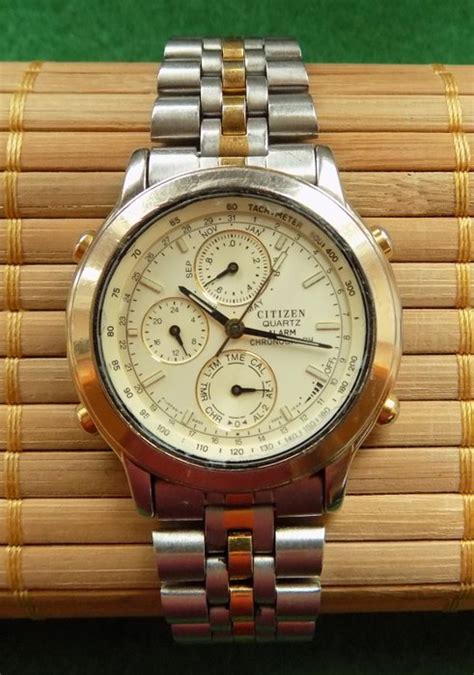 Citizen Alarm Chronograph Gentlemens Wrist Watch From Catawiki