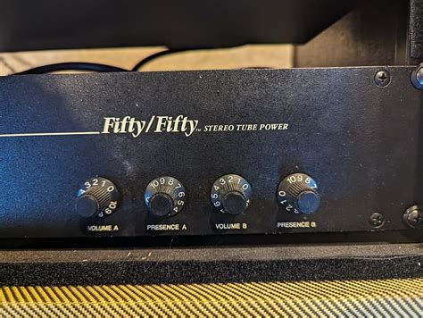Mesa Boogie Fiftyfifty Stereo Tube Power Amp Reverb Canada