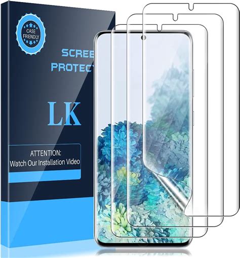 Lk 3 Pack Screen Protector For Samsung Galaxy S20 Galaxy S20 5g 6 2